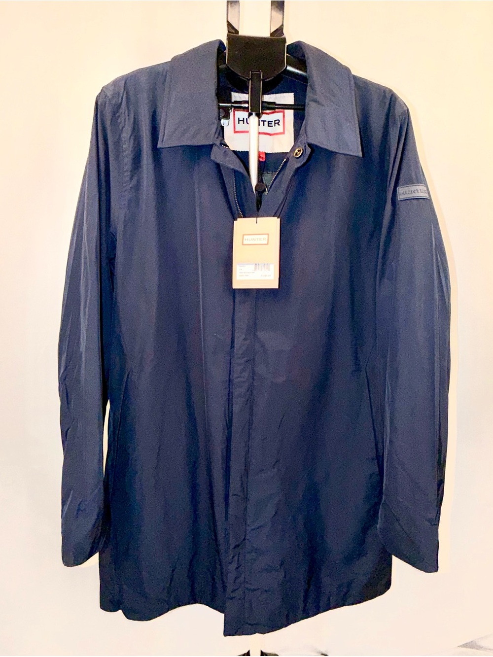 Hunter Castle Cloak Jacket Navy Blue Men's L